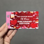 Girlfriend Coupon Book Of Love Valentines Day Anniversary Gifts 