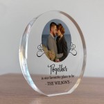 Gift For Couple On Anniversary Valentines Day Personalised Photo