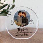 Gift For Couple On Anniversary Valentines Day Personalised Photo