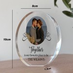 Gift For Couple On Anniversary Valentines Day Personalised Photo