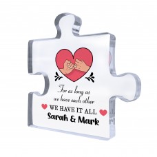Personalised Gift For Boyfriend Girlfriend Have Each Other