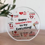 To My Everything Valentines Day Gift Valentine's Day Gift