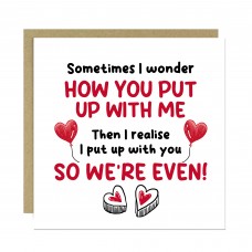 Funny Valentines Card Wedding Anniversary Card Birthday Cards