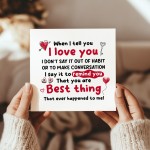 Anniversary Card Romantic Wedding Anniversary Card for Wife
