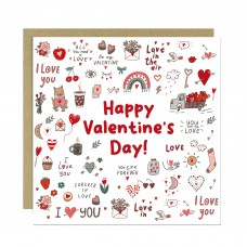 HAPPY VALENTINES DAY CARD For Husband Wife Novelty Valentines