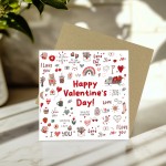 HAPPY VALENTINES DAY CARD For Husband Wife Novelty Valentines