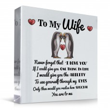 Valentines Day Gift For Wife Never Forget That I Love You Wife