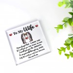 Valentines Day Gift For Wife Never Forget That I Love You Wife