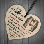 Gift For Wife Never Forget That I Love You Gift For Anniversary