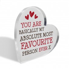 Most Favourite Person Ever Romantic Gift For Boyfriend