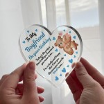 To My Boyfriend On Your Birthday Acrylic Plaque Birthday Gift