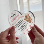 To My Girlfriend On Your Birthday Acrylic Plaque Birthday Gift