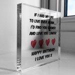 Gift For Birthday Find You Sooner Love You Longer Plaque