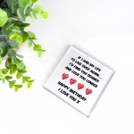 Gift For Birthday Find You Sooner Love You Longer Plaque