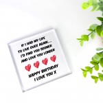 Gift For Birthday Find You Sooner Love You Longer Plaque