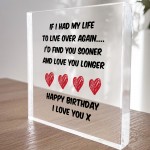 Gift For Birthday Find You Sooner Love You Longer Plaque
