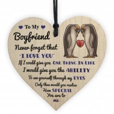 Gift For Boyfriend Never Forget That I Love You Gift Anniversary