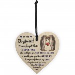 Gift For Boyfriend Never Forget That I Love You Gift Anniversary