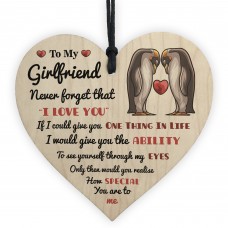 Gift For Girlfriend Never Forget That I Love You Gift