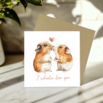 Funny Card For Valentines Day Anniversary Card With Envelope