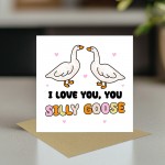 Card For Valentines Anniversary Card With Envelope I Love You