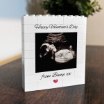 Personalised Valentines Gift From Bump Brick Photo Block Gift