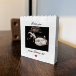 Personalised I Love You Gift From Bump Brick Photo Block