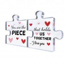 Romantic Gift For Valentines Day Anniversary Piece That Holds Us