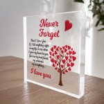 Never Forget That I Love You Gift For Boyfriend Girlfriend
