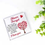 Never Forget That I Love You Gift For Boyfriend Girlfriend