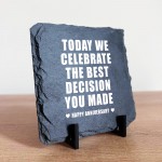 FUNNY Anniversary Gifts For Him Her BEST DECISION YOU EVER MADE