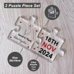 Personalised Gift For Couple 1st 2nd 3rd 4th 5th Anniversary