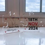 Personalised Gift For Couple 1st 2nd 3rd 4th 5th Anniversary