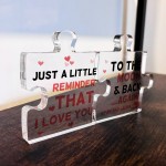 Valentines Gifts For Boyfriend Girlfriend Acrylic Plaques