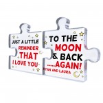 Personalised Valentines Gifts For Boyfriend Girlfriend Acrylic