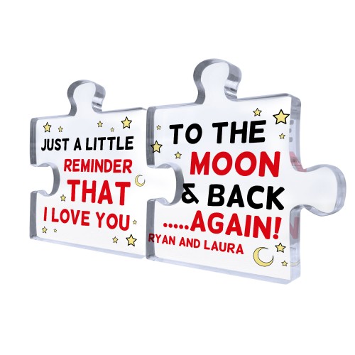 Personalised Valentines Gifts For Boyfriend Girlfriend Acrylic