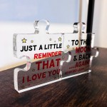 Personalised Valentines Gifts For Boyfriend Girlfriend Acrylic