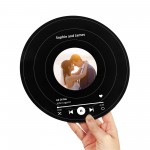 Personalised Record Vinyl Inspired Song Plaque Wedding Song Gift