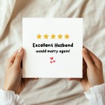 Funny Card For Husband On Wedding Anniversary Birthday 