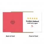 Funny Card For Husband On Wedding Anniversary Birthday 