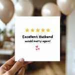 Funny Card For Husband On Wedding Anniversary Birthday 