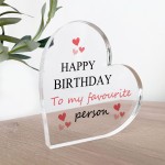 Happy Birthday Gift For Favourite Person Boyfriend Gift Cute