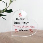Happy Birthday Gift For Favourite Person Boyfriend Gift Cute