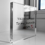 Valentines Gift For Favourite Person Boyfriend Gift Cute