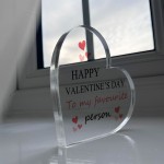 Favourite Person Valentines Gift Boyfriend Gift Cute Valentines