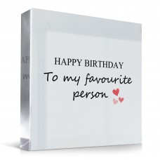 Favourite Person Birthday Gift Boyfriend Birthday Gift Cute