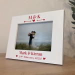 Personalised Couples Gift For Boyfriend Girlfriend Photo Frame