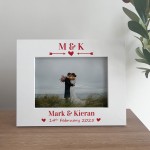 Personalised Couples Gift For Boyfriend Girlfriend Photo Frame