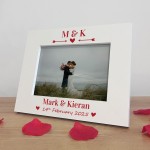 Personalised Couples Gift For Boyfriend Girlfriend Photo Frame