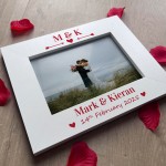 Personalised Couples Gift For Boyfriend Girlfriend Photo Frame